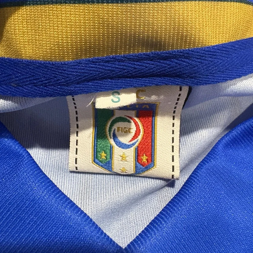 Italy FIGC Italia National Football Soccer Jersey Shirt Women's Size Small Blue - Picture 5 of 7
